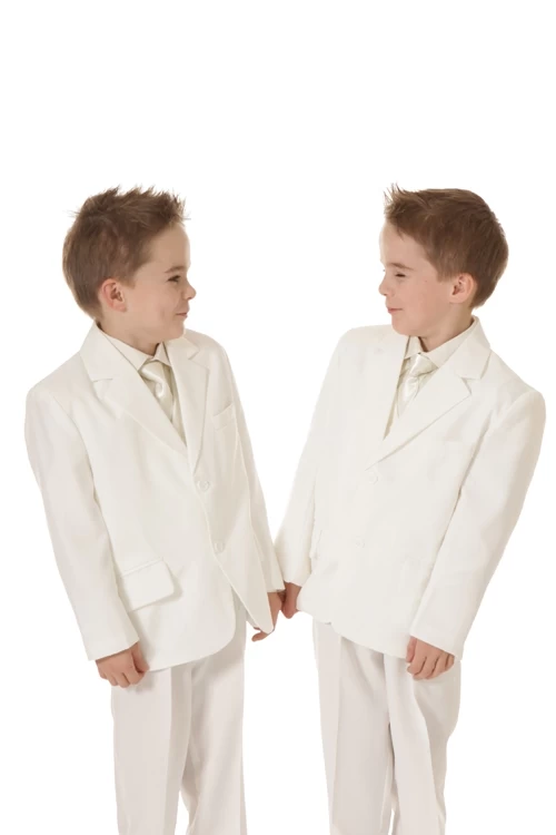 Kinderstropdas Ivoor Effen - Afbeelding 2