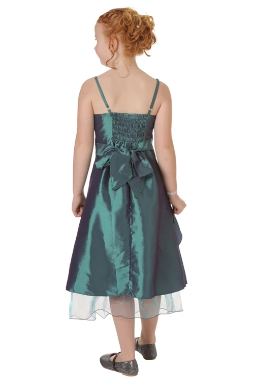 Galajurk Meisjes Zeegroen Met Overslag - Afbeelding 2