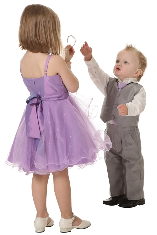 Luxe Babykostuum Glimmend Lichtgrijs - Afbeelding 4