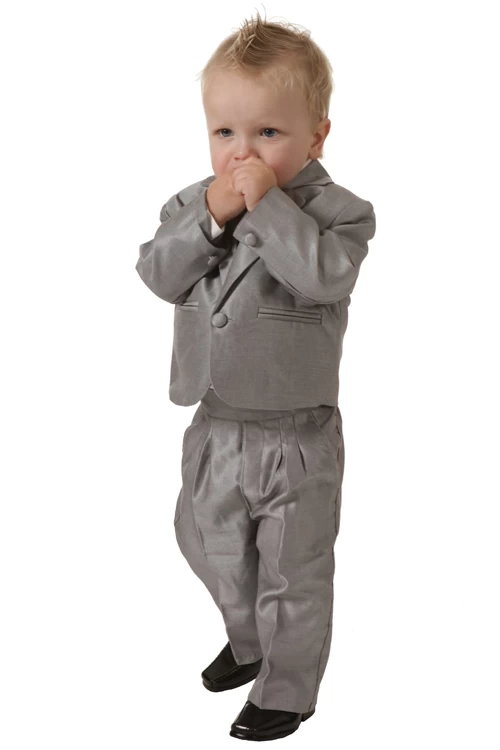 Luxe Babykostuum Glimmend Lichtgrijs