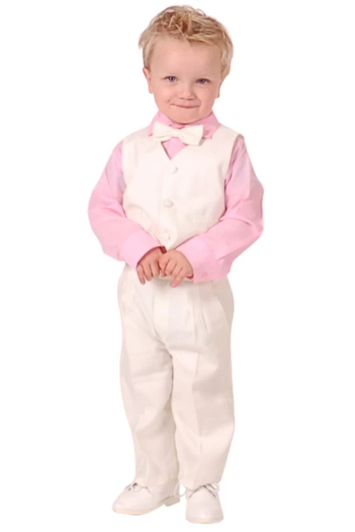 Luxe Babykostuum Effen Ivoor - Afbeelding 2