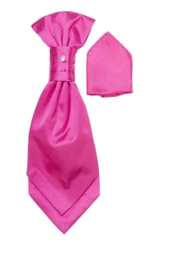 Plastron Glimmend Fuchsia