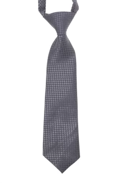 Kinderstropdas Donkergrijs Geblokt