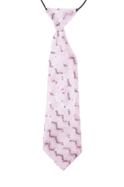 Kinderstropdas Licht Roze Met Pailletjes