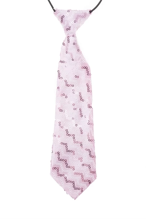 Kinderstropdas Licht Roze Met Pailletjes