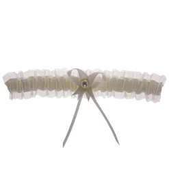 Kousenband Ivoor Met Strikje