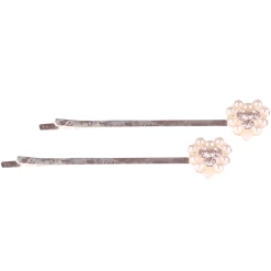 Schuifspeldjes Pareltjes Met Strass Hartje