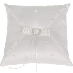 Ringkussen Vierkant Wit