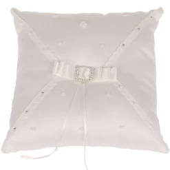 Ringkussen Vierkant Ivoor