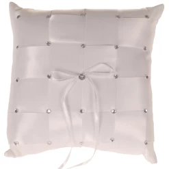 Ringkussen Ivoor Met Strass Steentjes