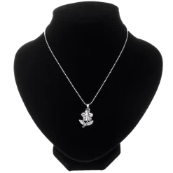 Kinderketting Zilverkleurig Met Bloem