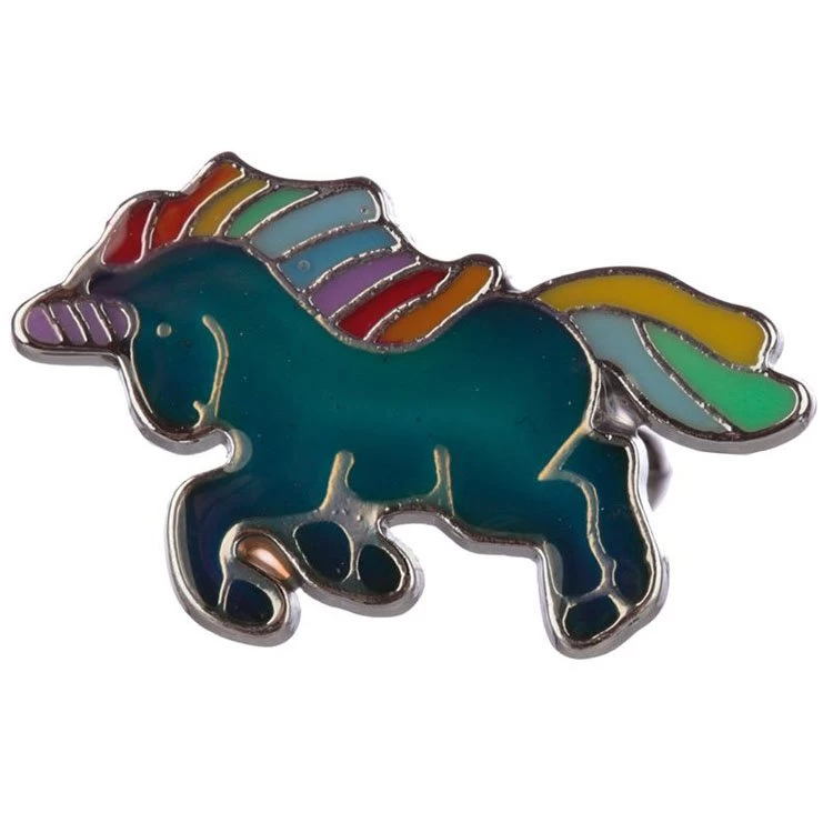 Moodring Eenhoorn - Verkleurd Bij Lichaamswarmte - Verstelbaar - Afbeelding 3