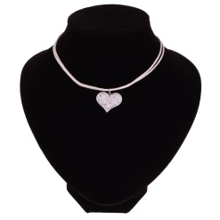 Kinderketting Wit Met Hartje