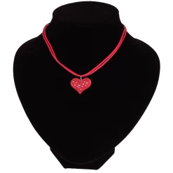 Kinderketting Rood Met Een Hartje
