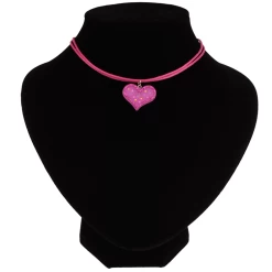 Kinderketting Fuchsia Met Hartje