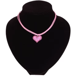 Kinderketting Roze Met Hartje