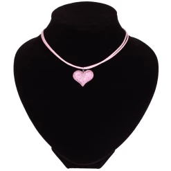 Kinderketting Lichtroze Met Hartje