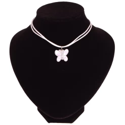 Ketting Wit Met Vlinder