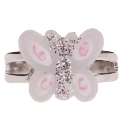 Ringetje Vlinder Wit