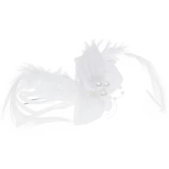 Haarsteker Bloem Wit