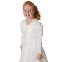 Bolero Meisjes Ivoor Met Pailletjes