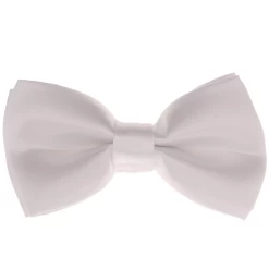 Vlinderdas Glimmend Wit