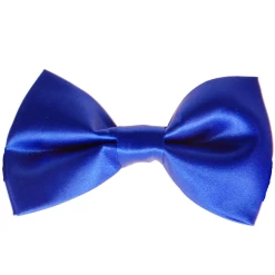 Vlinderstrik Glimmend Koningsblauw