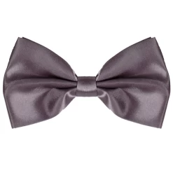 Vlinderstrik Glimmend Grijs Voor Heren