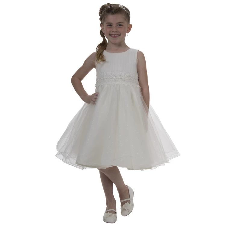 Bruidsmeisjesjurk Ivoor Met Tule