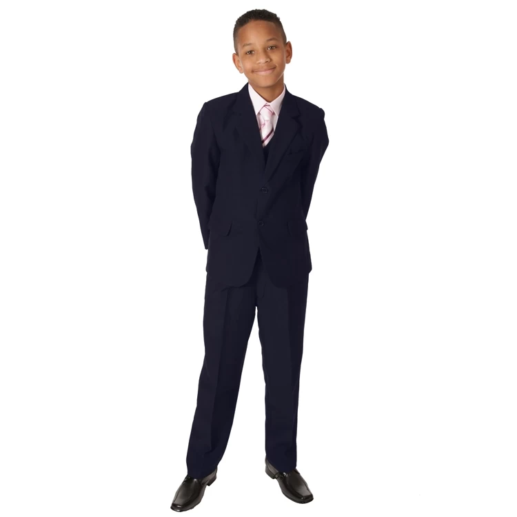 Luxe Kinderkostuum Effen Donkerblauw