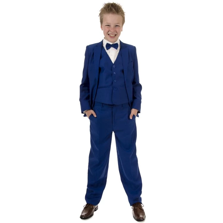 Kinderkostuum Koningsblauw - Afbeelding 2