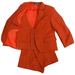 Luxe Kinderkostuum Roestbruin Effen