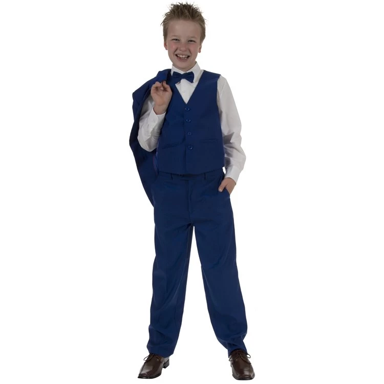 Kinderkostuum Koningsblauw