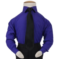 Kinderoverhemd Koningsblauw