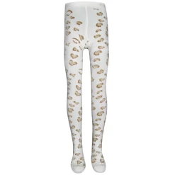 Kindermaillot Off-white Met Beige Wildlifeprint In Vorm Van Hartjes - Ewers