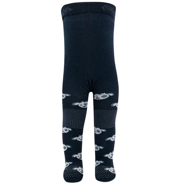 Ewers Babymaillot Met Antislip Stippen - Donkerblauw Met Hondenkoppen - Afbeelding 2