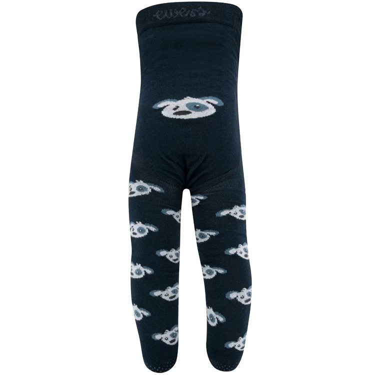 Ewers Babymaillot Met Antislip Stippen - Donkerblauw Met Hondenkoppen - Afbeelding 3