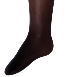 Ewers Zwarte Meisjespanty Microtouch - 40DEN