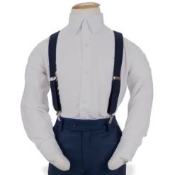 Kinderbretels Donkerblauw