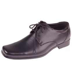 Nette Jongensschoen Zwart Met Veter