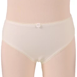 Meisjesonderbroek Ivoor