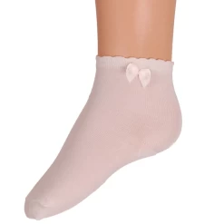 Ewers Meisjessok Ivoor Met Strikje