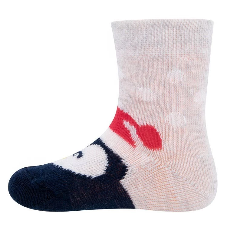 Ewers Dubbelpak Babysokken/Peutersokken Kerstpinguin - Afbeelding 5