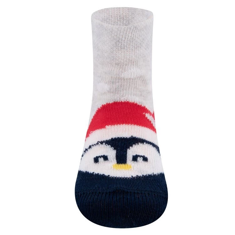 Ewers Dubbelpak Babysokken/Peutersokken Kerstpinguin - Afbeelding 6