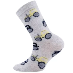 Ewers Kindersokken Lichtgrijs Met Trekkers