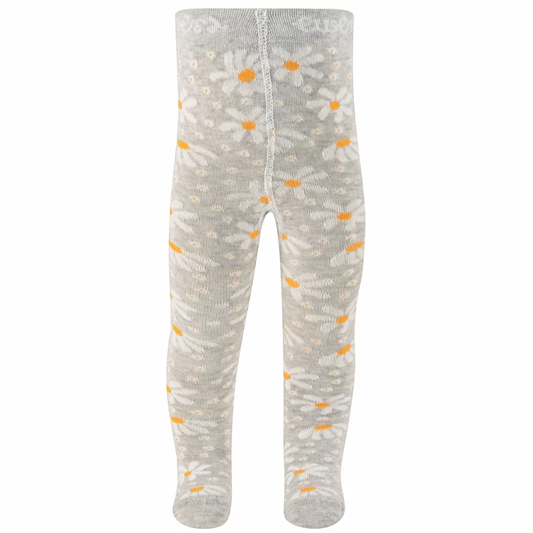 Maillot Kindermaat Ewers - Lichtgrijs Met Witte Margrieten - Bloemen - Afbeelding 2