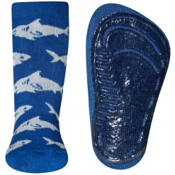 Ewers Antislipsok Blauw Met Haaien