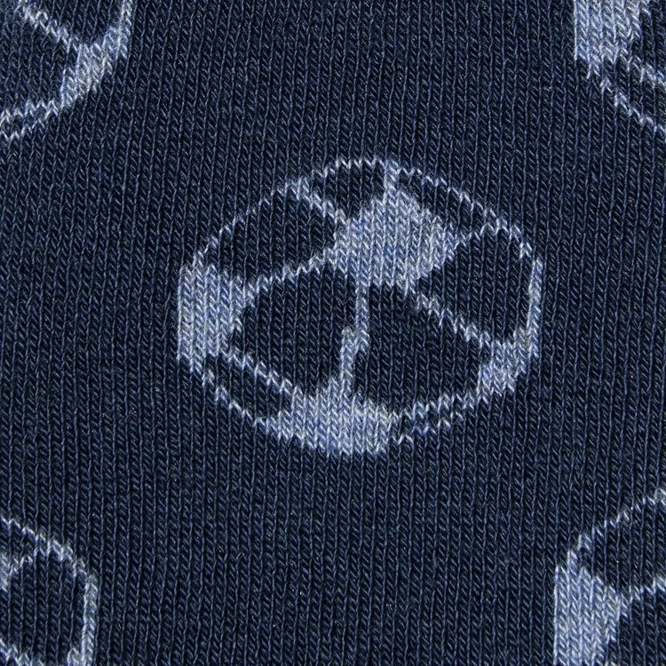 Ewers Antislipsok Blauw Met Voetballen - Afbeelding 2