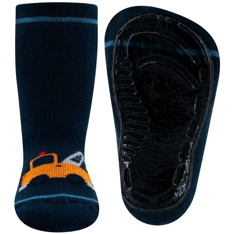 Ewers Antislipsok Donkerblauw Met Takelwagen