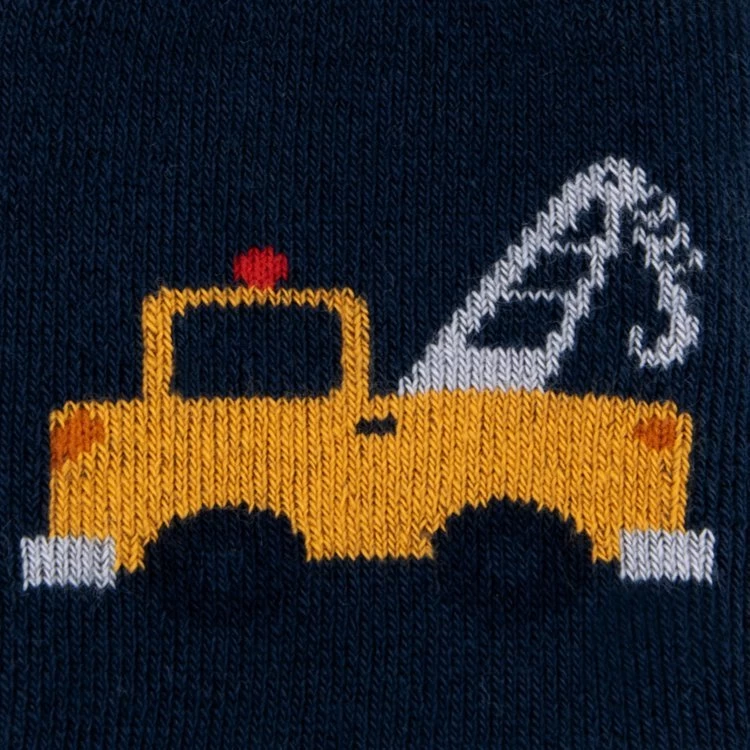 Ewers Antislipsok Donkerblauw Met Takelwagen - Afbeelding 2